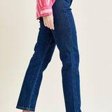 Daisy High Rise Tummy Control Classic Straight Jeans