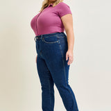 Daisy High Rise Tummy Control Classic Straight Jeans - PLUS