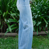 Allison High Rise Front Yoke Retro Wide Leg Jeans