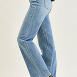 Allison High Rise Front Yoke Retro Wide Leg Jeans