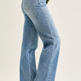 Allison High Rise Front Yoke Retro Wide Leg Jeans