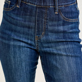 Hailey High Rise Pull On Double Cuffed Slim Jeans