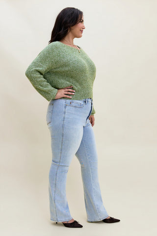 Daisy Tummy Control Bootcut Jeans (Long) - PLUS