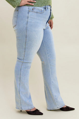 Daisy Tummy Control Bootcut Jeans (Long) - PLUS