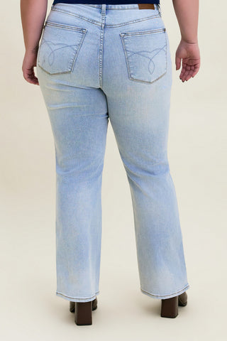 Daisy Tummy Control Bootcut Jeans (Short) - PLUS