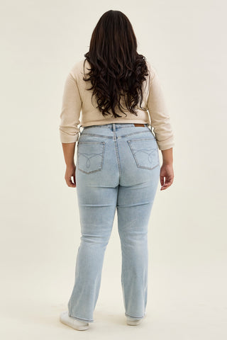 Daisy Tummy Control Bootcut Jeans (Standard) - PLUS