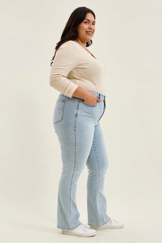 Daisy Tummy Control Bootcut Jeans (Standard) - PLUS