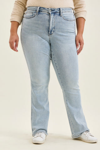 Daisy Tummy Control Bootcut Jeans (Standard) - PLUS