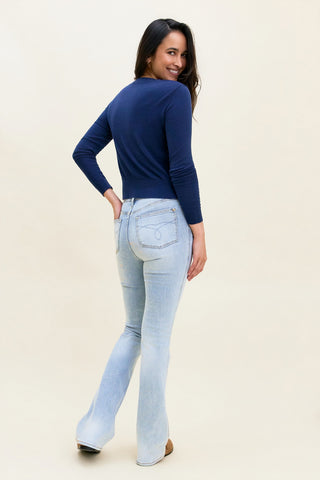 Daisy Tummy Control Bootcut Jeans (Long)