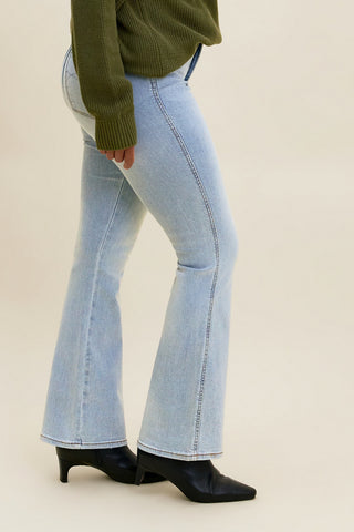 Daisy Tummy Control Bootcut Jeans (Short)