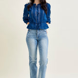 Kamila High Rise Tummy Control Straight Jeans