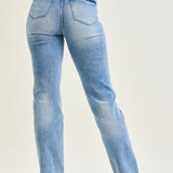 Kamila High Rise Tummy Control Straight Jeans