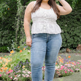 Kamila High Rise Tummy Control Straight Jeans - PLUS