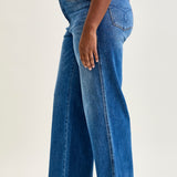 Claribel High Rise Tummy Control Retro Wide Leg Jeans - PLUS