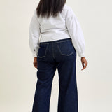 Claire High Rise Tummy Control Retro Wide Leg Jeans - PLUS