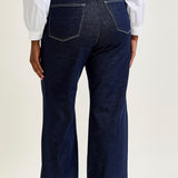 Claire High Rise Tummy Control Retro Wide Leg Jeans - PLUS