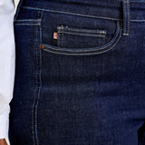 Claire High Rise Tummy Control Retro Wide Leg Jeans - PLUS