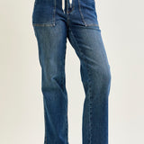 Blair High Rise Drawstring Wide Leg