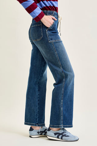 Lux Drawstring Wide Leg