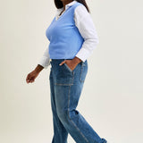 Blair High Rise Drawstring Wide Leg - PLUS