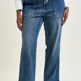 Blair High Rise Drawstring Wide Leg - PLUS