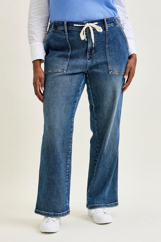 Lux Drawstring Wide Leg - PLUS