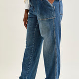 Blair High Rise Drawstring Wide Leg - PLUS