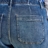 Blair High Rise Drawstring Wide Leg - PLUS