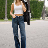 Skye Mid Rise Tummy Control Classic Straight Fit