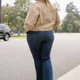 Skye Mid Rise Tummy Control Classic Straight Fit - PLUS