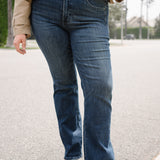 Skye Mid Rise Tummy Control Classic Straight Fit - PLUS