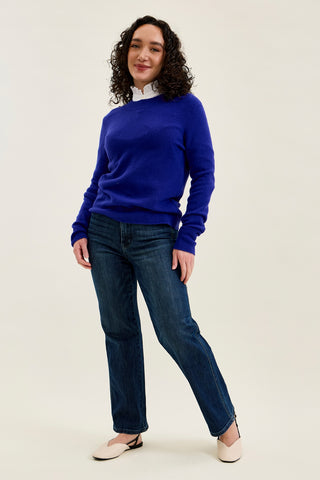 Kimberly Dark City Indigo Straight with Tummy Control (Petite)