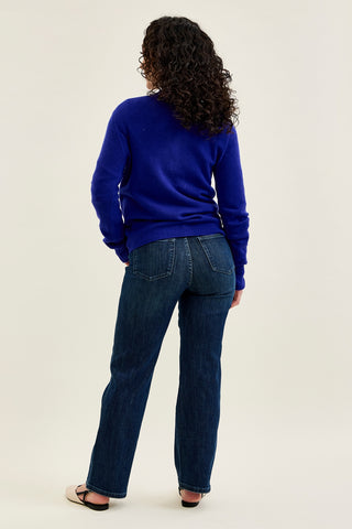 Kimberly Dark City Indigo Straight with Tummy Control (Petite)