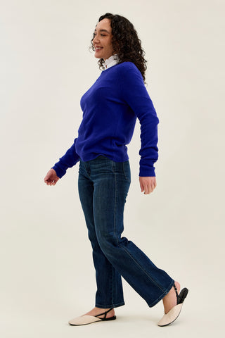 Kimberly Dark City Indigo Straight with Tummy Control (Petite)