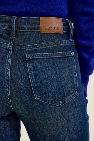 Kimberly Dark City Indigo Straight with Tummy Control (Petite)