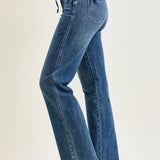 Alyson Mid Rise Tummy Control Vintage Straight Jeans
