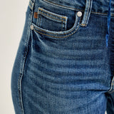 Alyson Mid Rise Tummy Control Vintage Straight Jeans