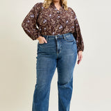 Alyson Mid Rise Tummy Control Vintage Straight Jeans - PLUS