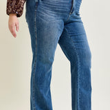 Alyson Mid Rise Tummy Control Vintage Straight Jeans - PLUS