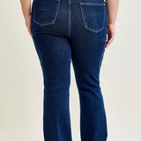Karla High Rise Cargo Bootcut Jeans - PLUS