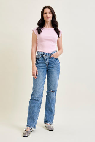 Carolyn High Rise Rigid Magic Dad Jeans