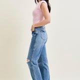 Carolyn High Rise Rigid Magic Dad Jeans