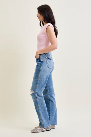 Carolyn High Rise Rigid Magic Dad Jeans