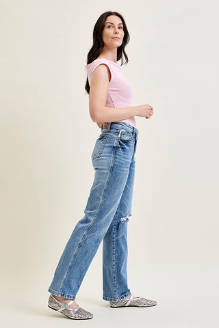 Carolyn High Rise Rigid Magic Dad Jeans