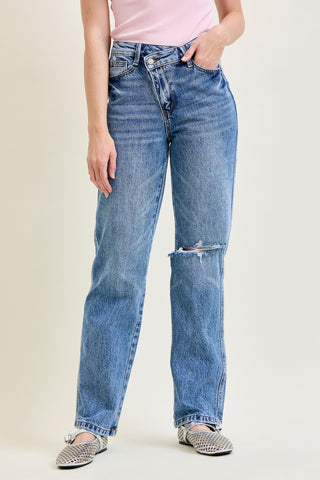 Carolyn High Rise Rigid Magic Dad Jeans