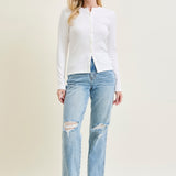 Laurel High Rise Rigid Magic 90's Straight Jeans