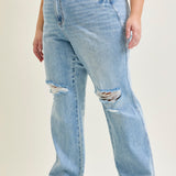 Laurel High Rise Rigid Magic 90's Straight Jeans - PLUS