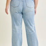 Laurel High Rise Rigid Magic 90's Straight Jeans - PLUS