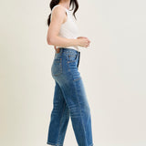 Georgia High Rise Utility Pockets Cropped Wide Leg