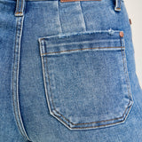 Georgia High Rise Utility Pockets Cropped Wide Leg